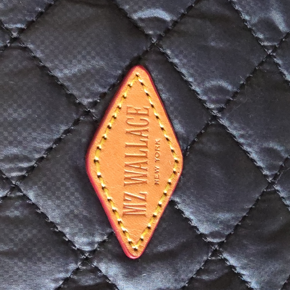 Gorgeous MZ Wallace Black Quilted Crossbody/Shoulder Bag 🖤🎁❤️ - Picture 8 of 16